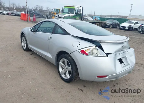 2008 Mitsubishi Eclipse Gs z USA, uszkodzony, nr VIN 4A3AK24F88E004222